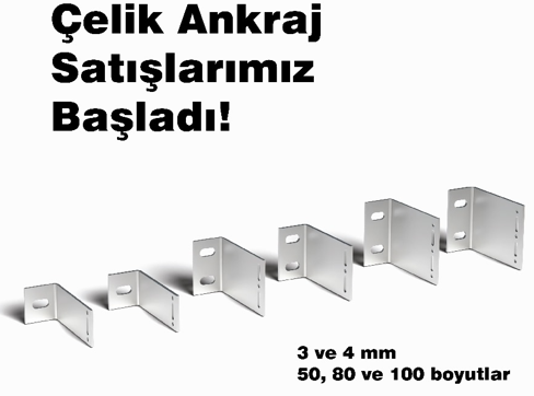 Çelik Ankraj Satışlarımız Başladı!